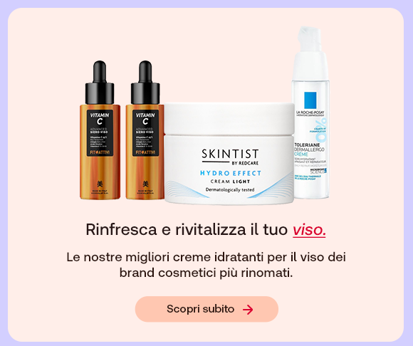 Creme idratanti per il viso Redcare, Skintist e La Roche-Posay &ndash; per rinfrescare e rivitalizzare la pelle."
