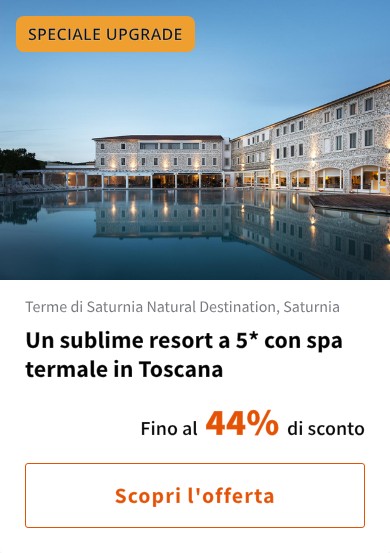 Un sublime resort a 5* con spa termale in Toscana