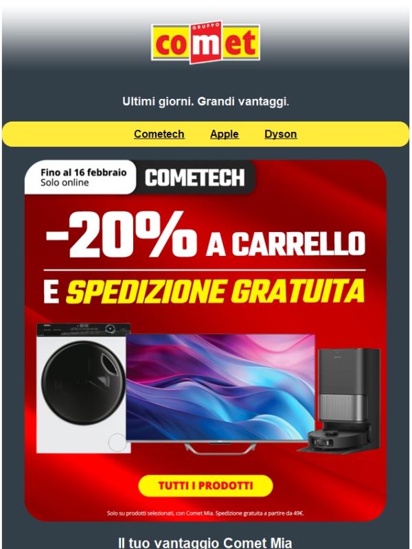 ULTIMI GIORNI | -20% a carrello 🔥