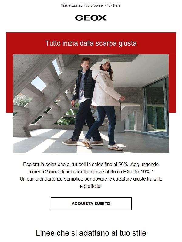 Hai già approfittato dei Saldi Geox?  👀