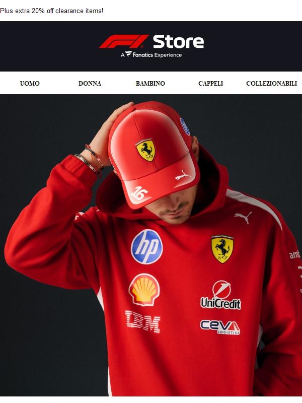 New Ferrari & Mercedes Gear From This Week!