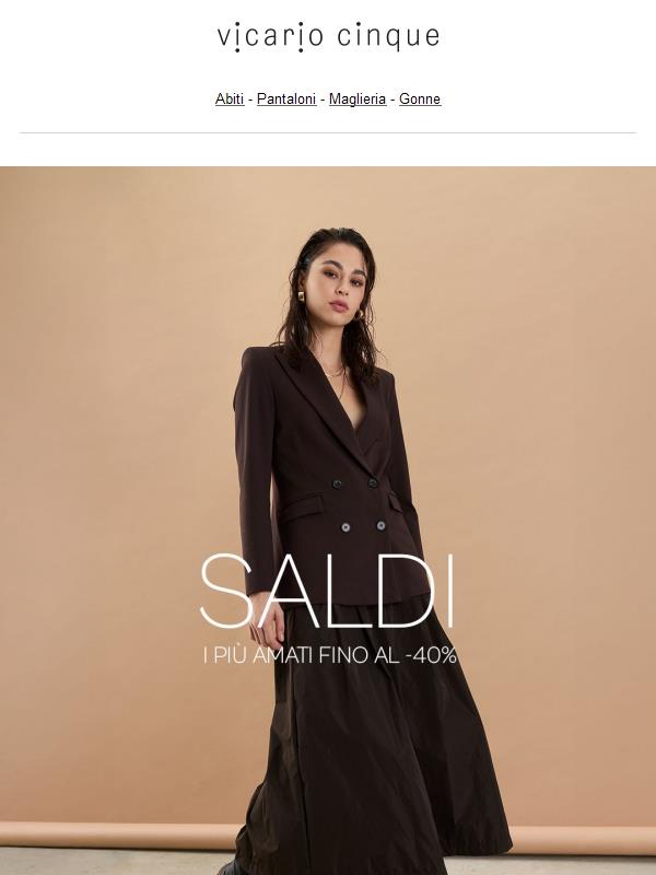 Versatilità e Stile | Saldi 40%