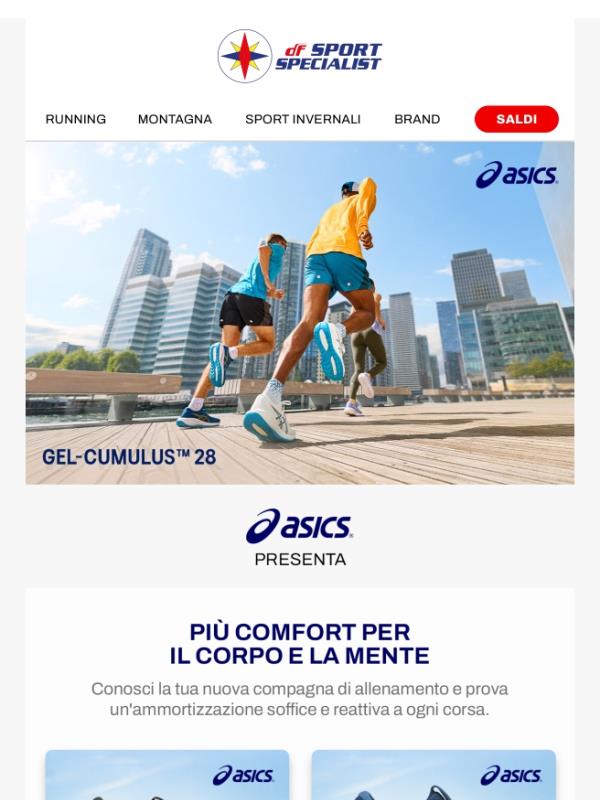 Nuove Asics Gel-Cumulus 28 🏃