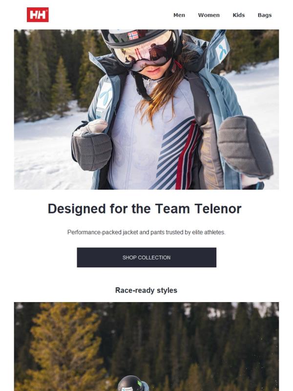 The winter armor trusted by professionals