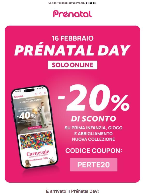 📲Solo per 24 ore -20%: usa il codice PERTE20