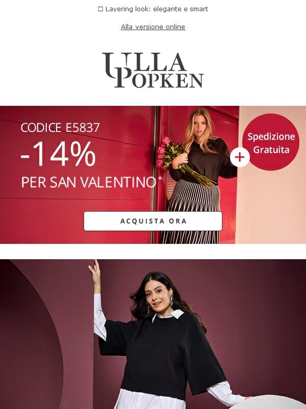 Last chance 💥 14% di sconto su tutto + spedizione gratuita