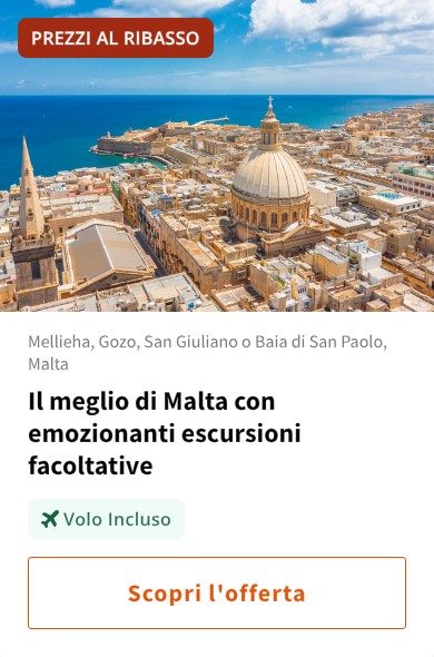 Il meglio di Malta con emozionanti escursioni facoltative