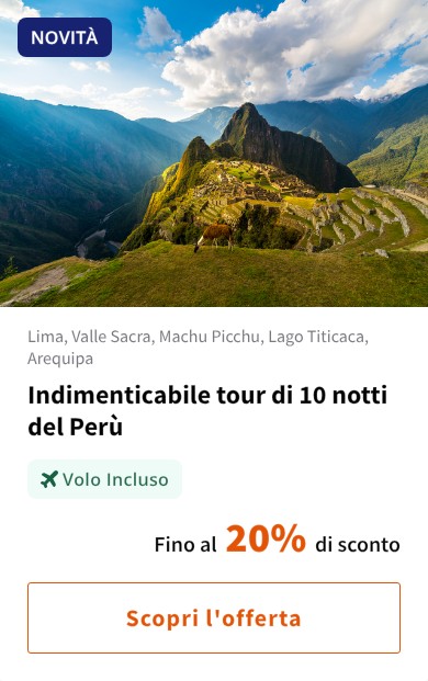 Indimenticabile tour di 10 notti del Perù