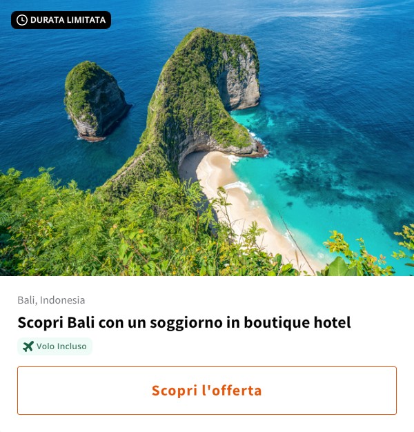 Scopri Bali con un soggiorno in boutique hotel