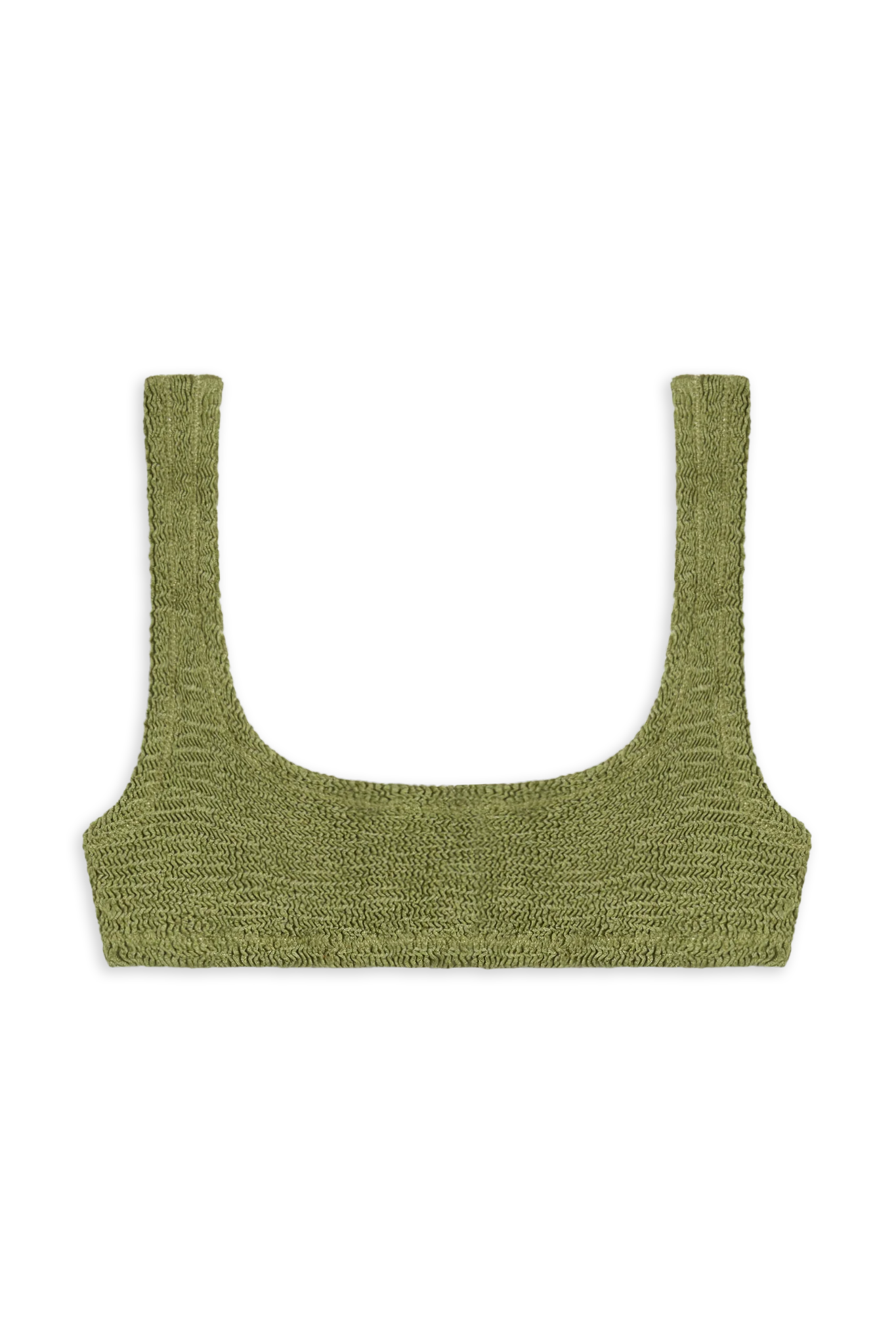 Image of Ginny Bikini Top // Green Moss