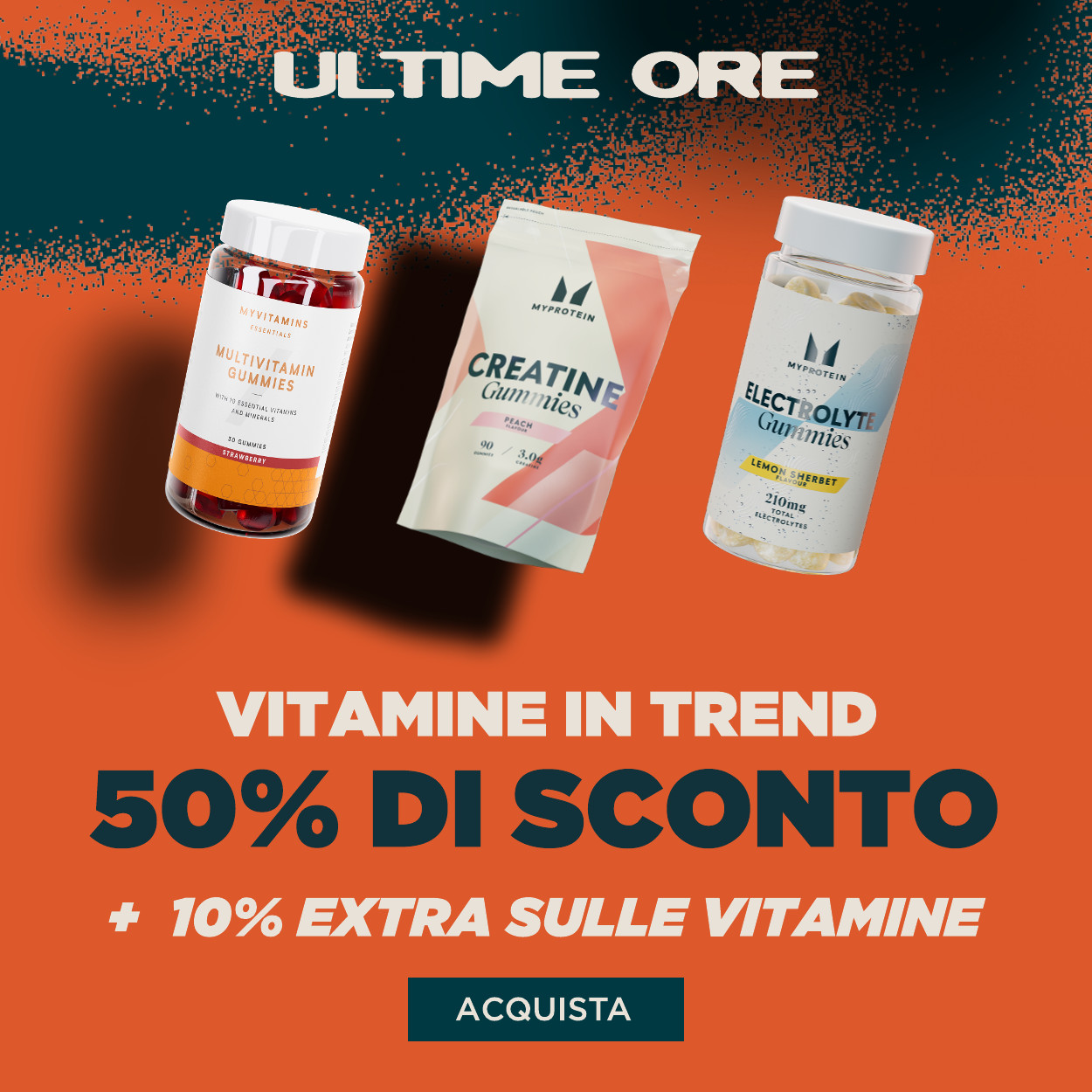 50% di sconto vitamine in tendenza