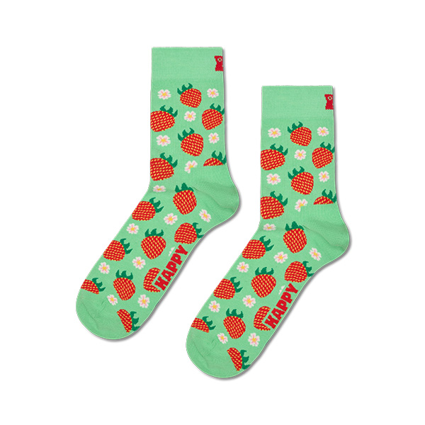 Strawberry Short Crew Sock