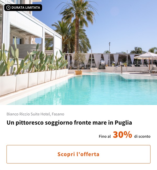 Un pittoresco soggiorno fronte mare in Puglia