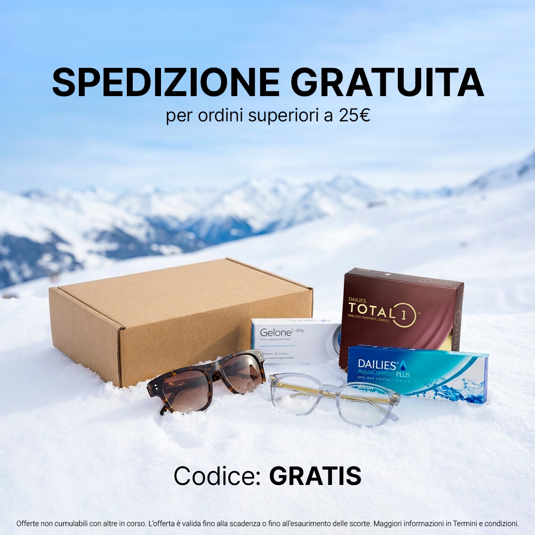 spedizione gratuita per ordini superiori a 25€ con il codice GRATIS