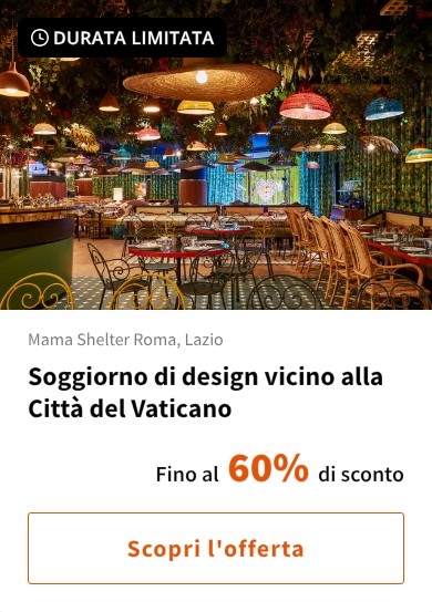 Soggiorno di design vicino alla Città del Vaticano