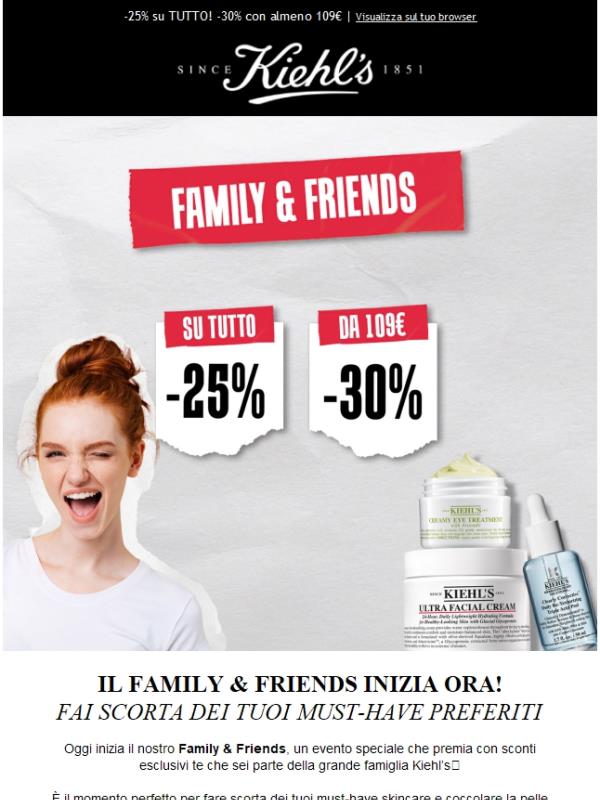 È arrivato il Family & Friends 💚