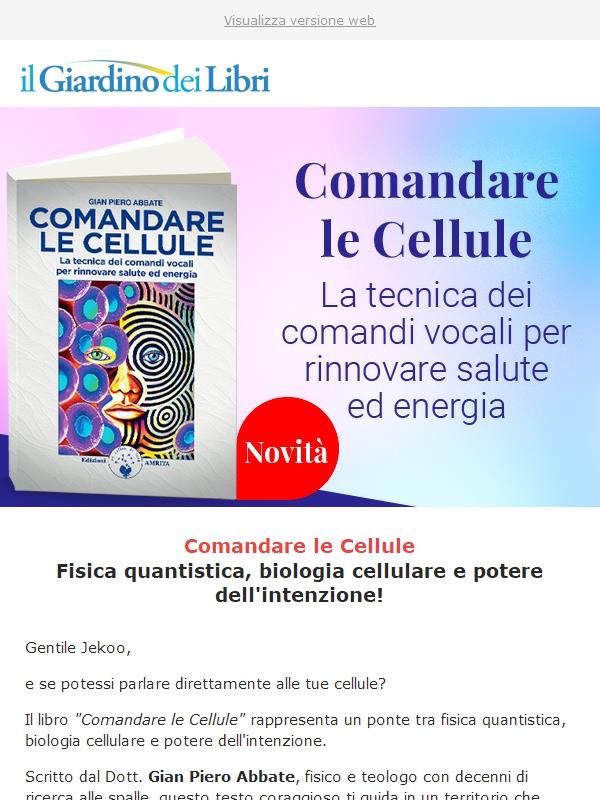 🧬 Comandare le Cellule: la tecnica dei comandi vocali