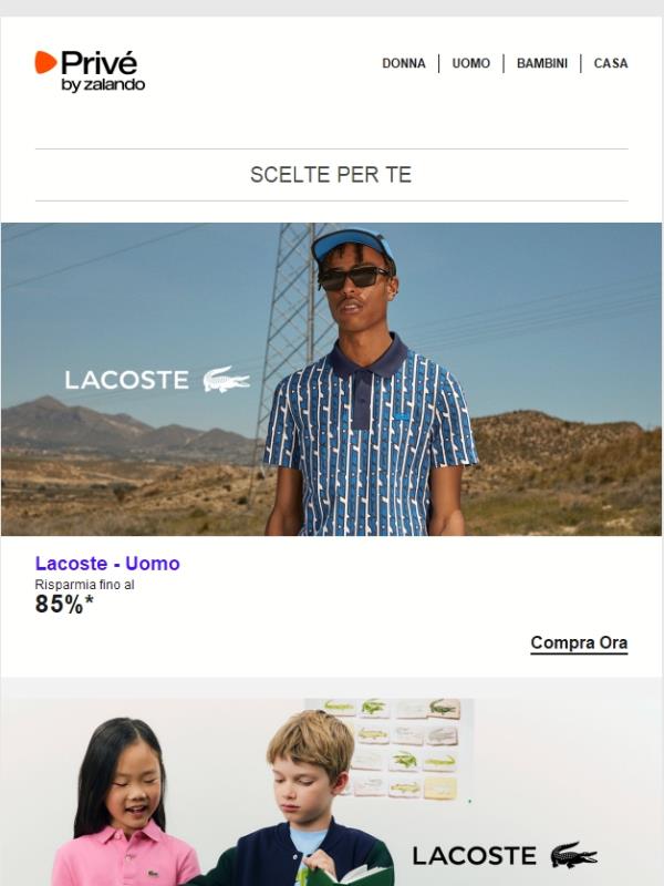 Lacoste Sport, UGG & ASICS ⎪ Scopri di più...