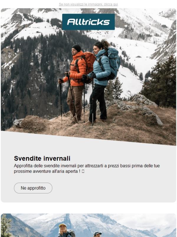 25% di sconto sull’abbigliamento outdoor con il codice OUT25