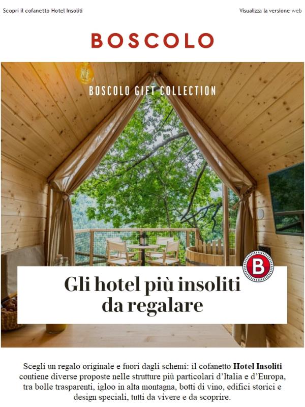 Gli hotel più insoliti da regalare