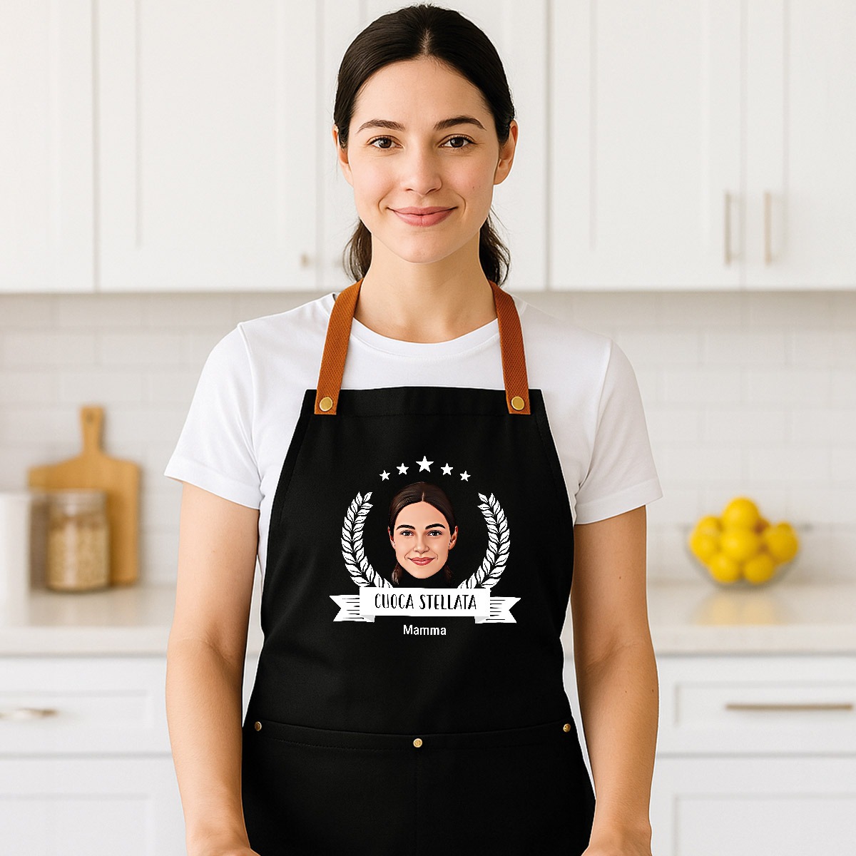 Image of Grembiule Personalizzato Master Barbecue con Foto	