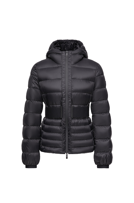 Piumino corto Magnolia con cappuccio