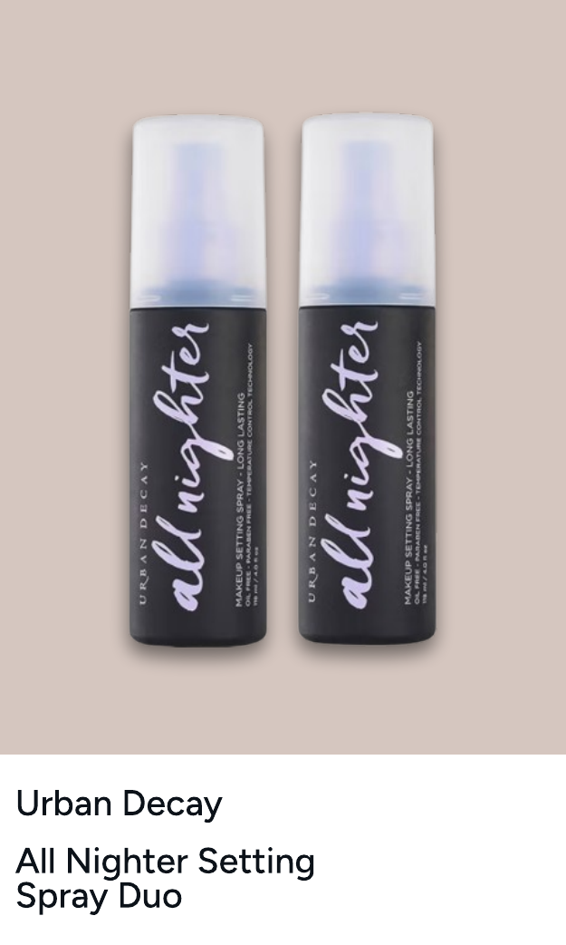Urban Decay All Nighter Setting Spray Duo