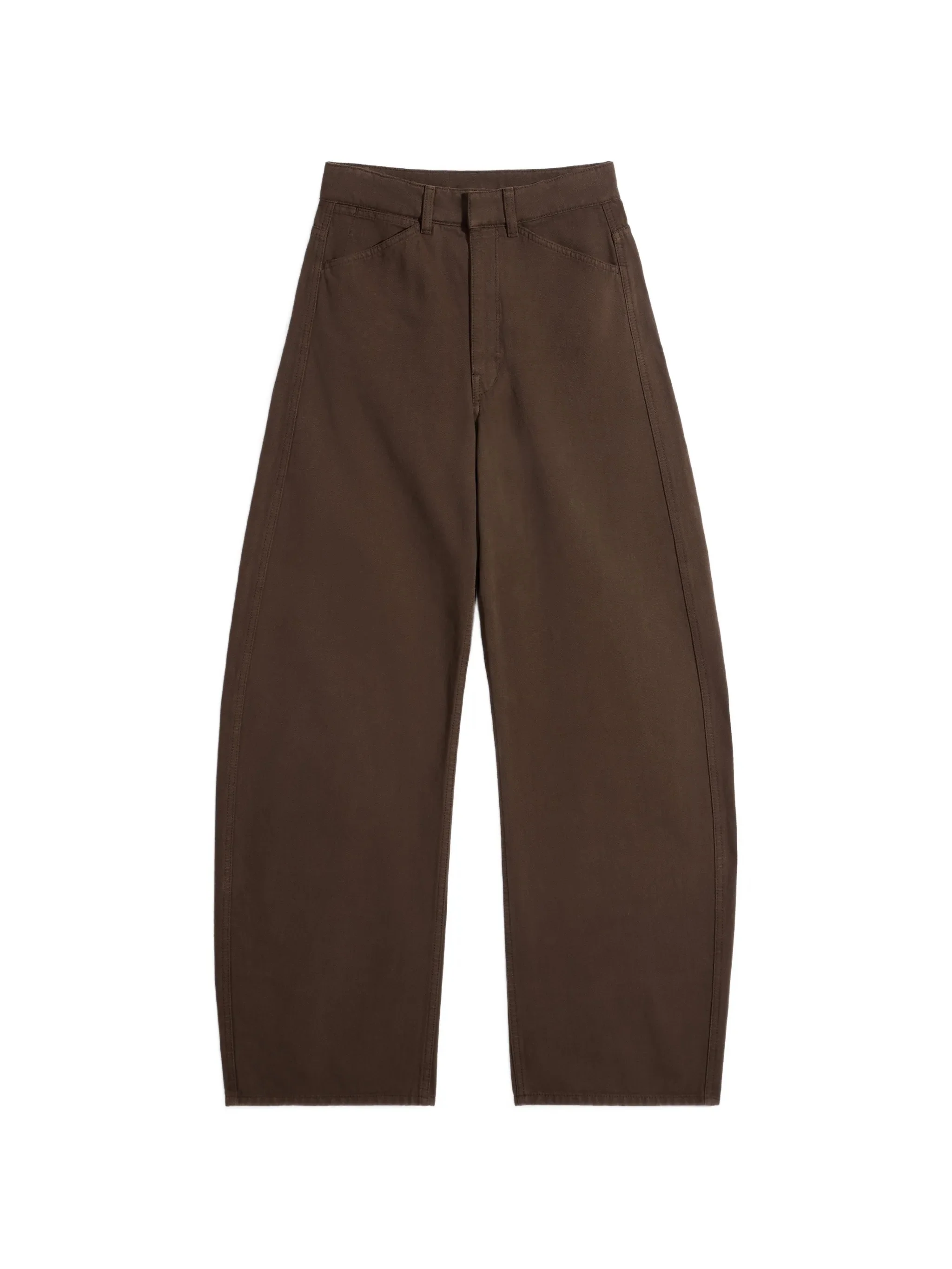 Image of Lemaire High-waisted Curved  Jeans