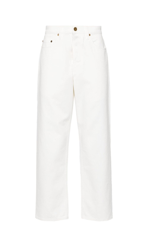 Loose fit denim jeans