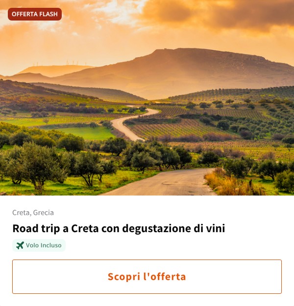 Road trip a Creta con degustazione di vini