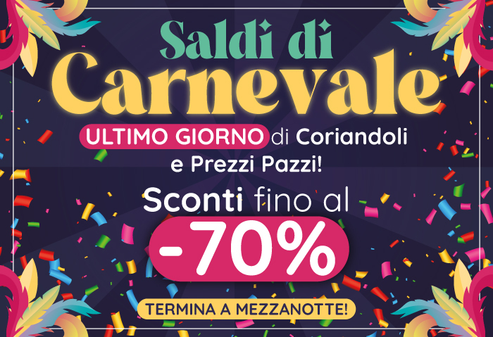 SALDI DI CARNEVALE