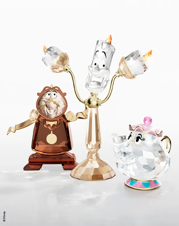 Soggetti di Tockins, Lumière e Mrs. Potts de La Bella e la Bestia Disney
