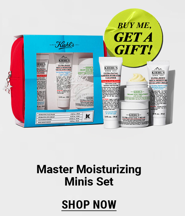 MASTER MOISTURIZING MINIS SET