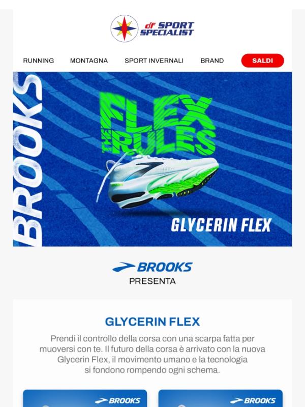 Nuove Brooks Glycerin Flex 🏃