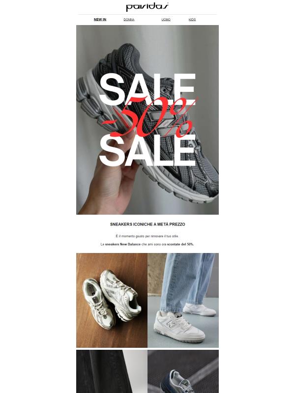 SNEAKERS ICONICHE A METÀ PREZZO🛍️