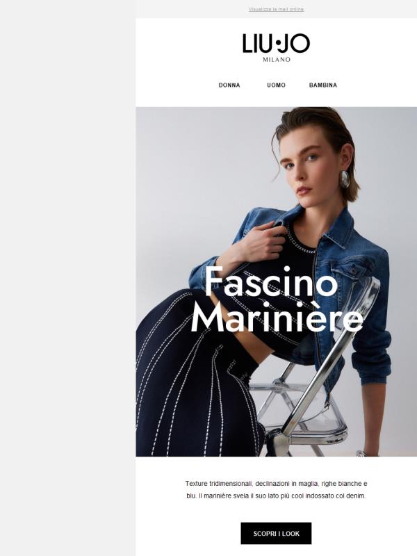 Marinière, il ritorno delle righe