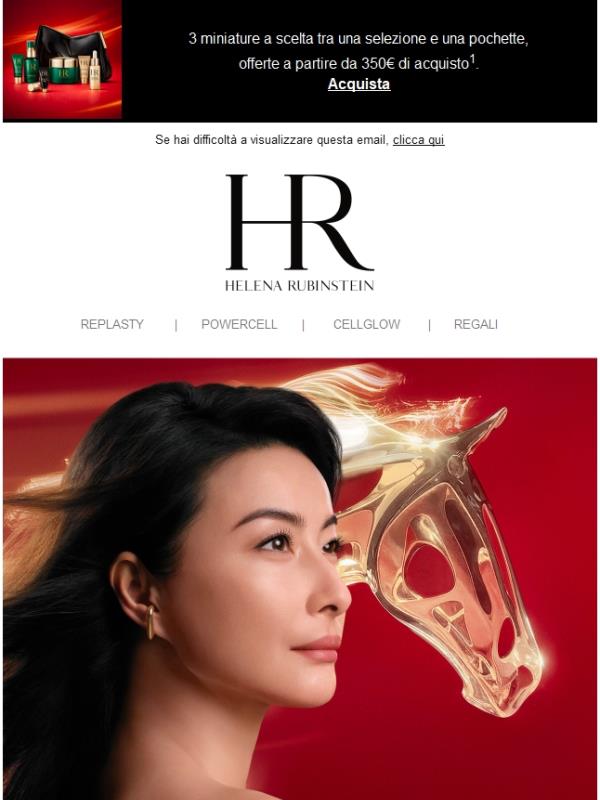 Celebra l'anno del Cavallo di Fuoco con Helena Rubinstein