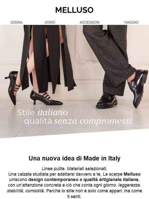 Stile e qualità Made in Italy😉