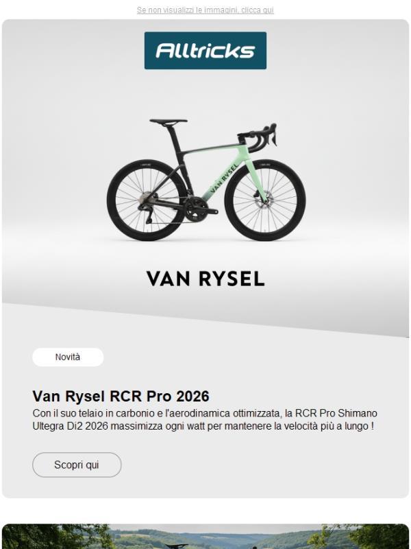 Scopri la Van Rysel RCR Pro 2026 !