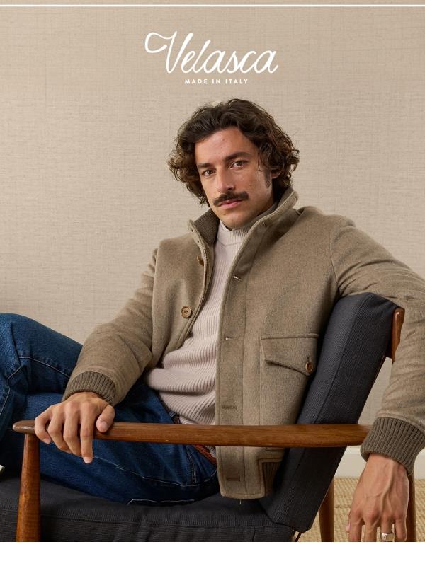 In puro cashmere, al -20%.