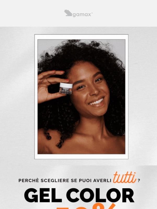💅 Gel color al -50% |  Solo per questa settimana!