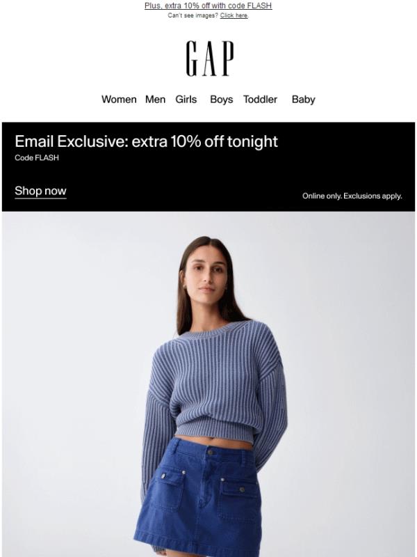 Your final shot at 40–60% off sweaters & sweats is here