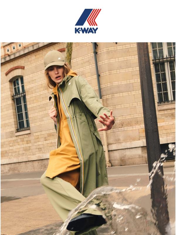 Capispalla K-Way per la mezza stagione ⛅