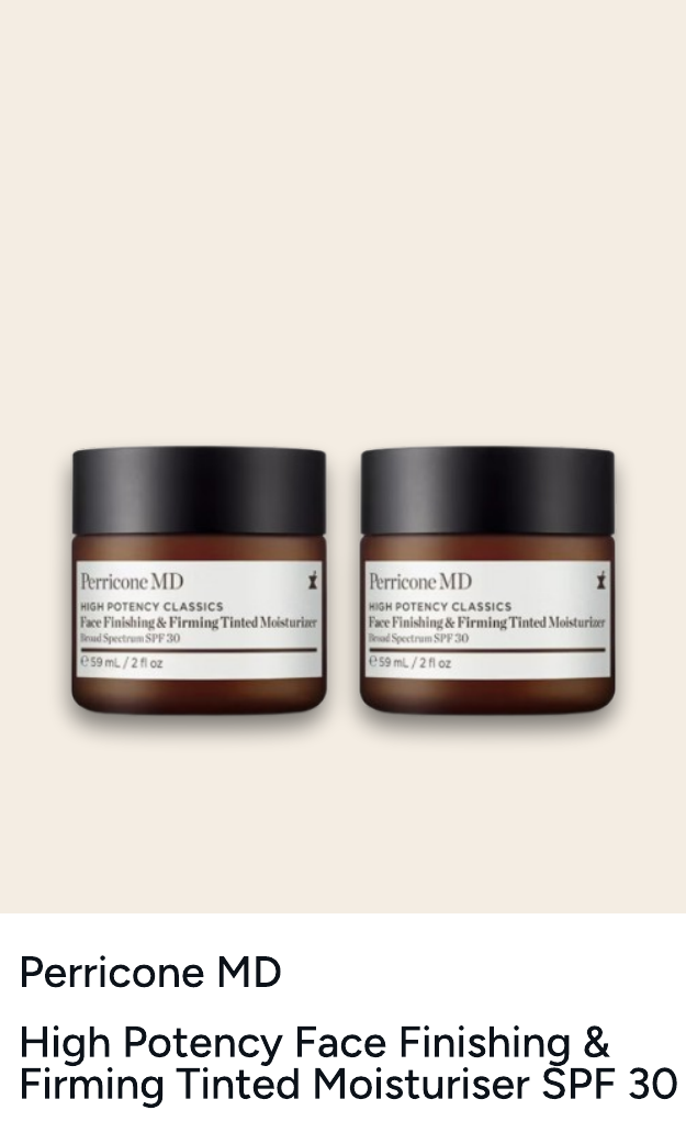 Perricone MD High Potency Face Finishing & Firming Tinted Moisturiser SPF 30 Duo
