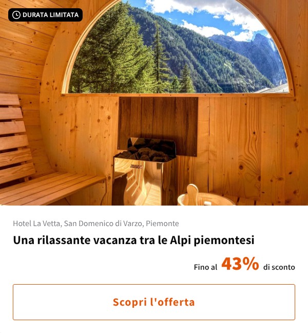 Una rilassante vacanza tra le Alpi piemontesi