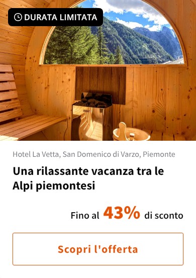 Una rilassante vacanza tra le Alpi piemontesi