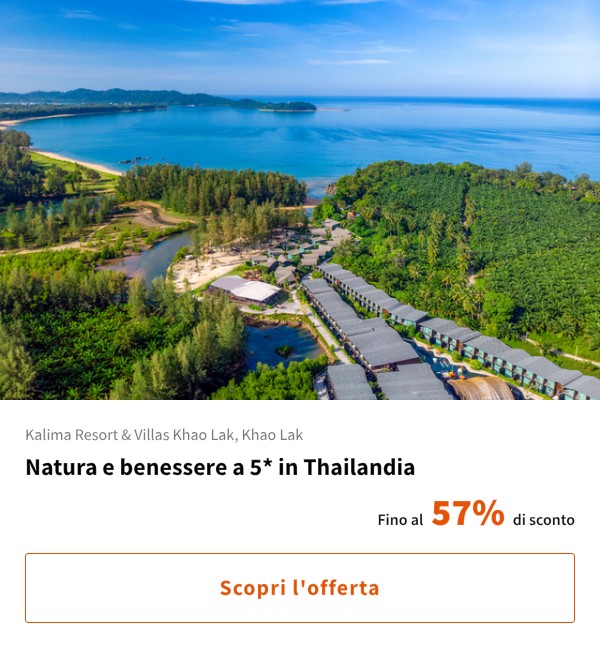 Natura e benessere a 5* in Thailandia