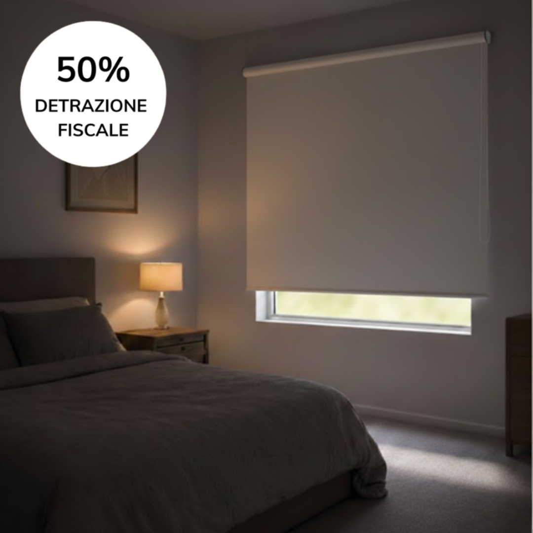 Tende a rullo oscuranti tinta unita