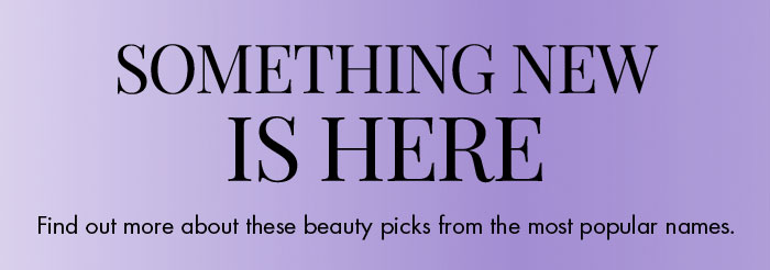 Something New is Here