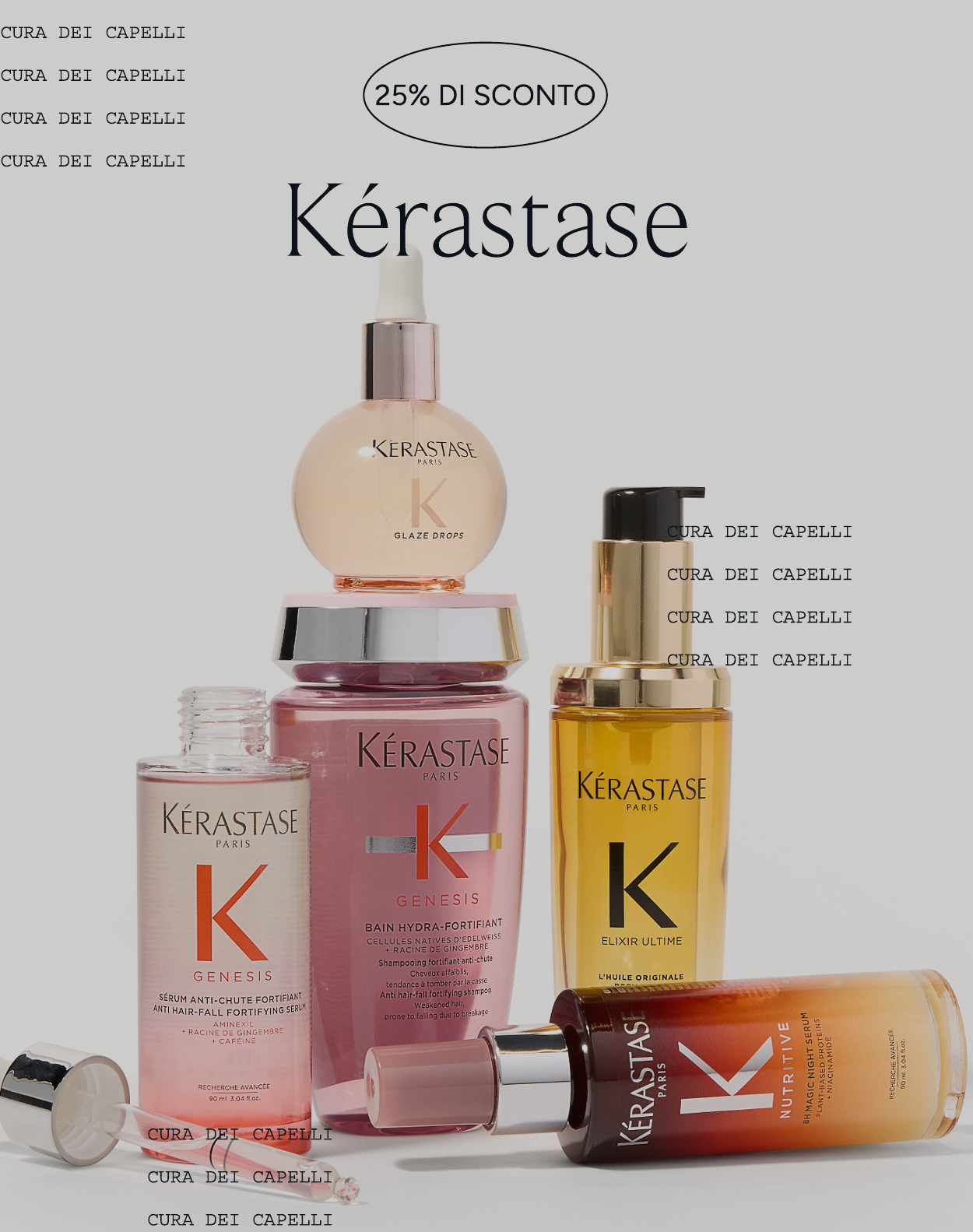 kerastase 25 di sconto